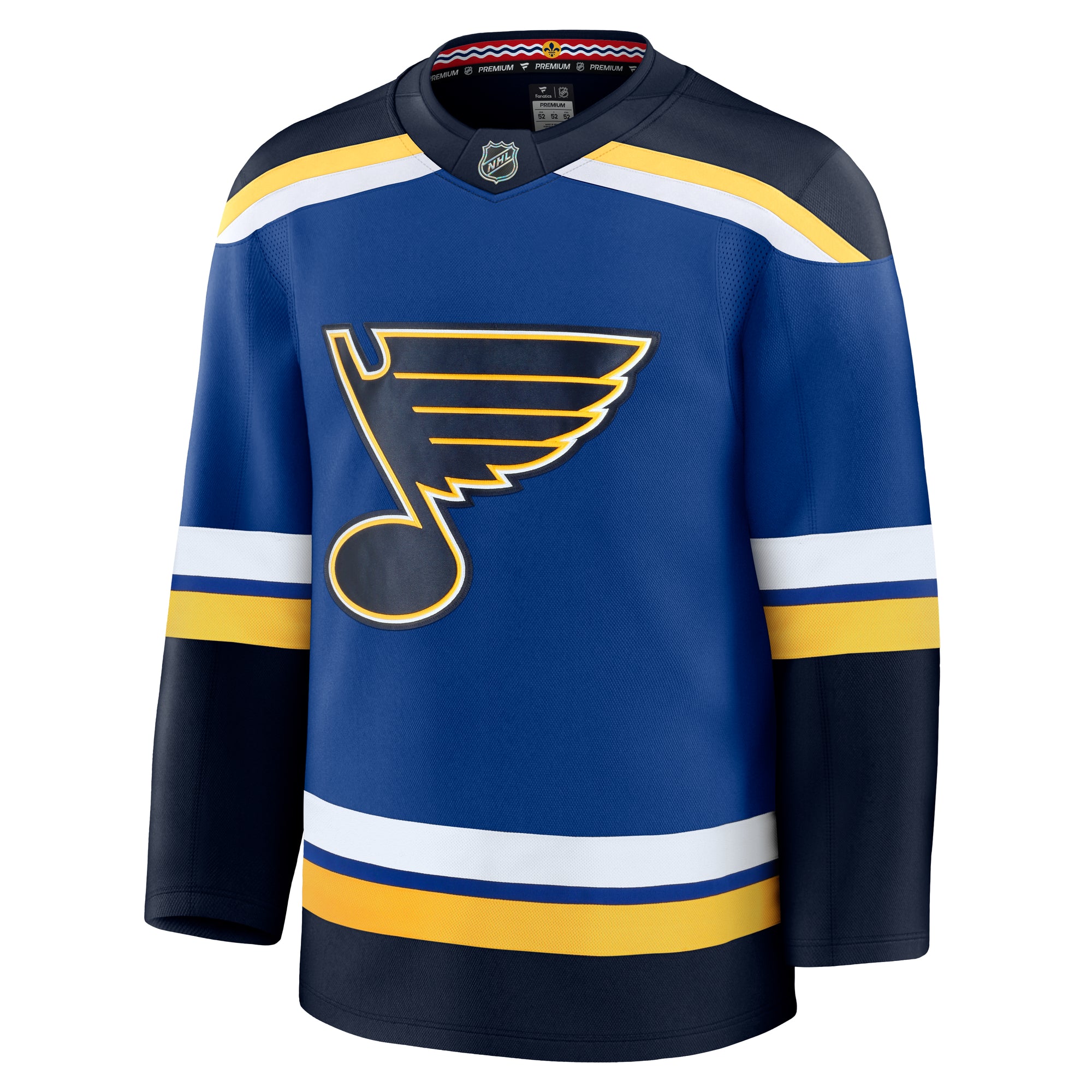 St. Louis popular Blues Fanatics NHL Stitched Hockey Jersey Blue Mens Sz XL New