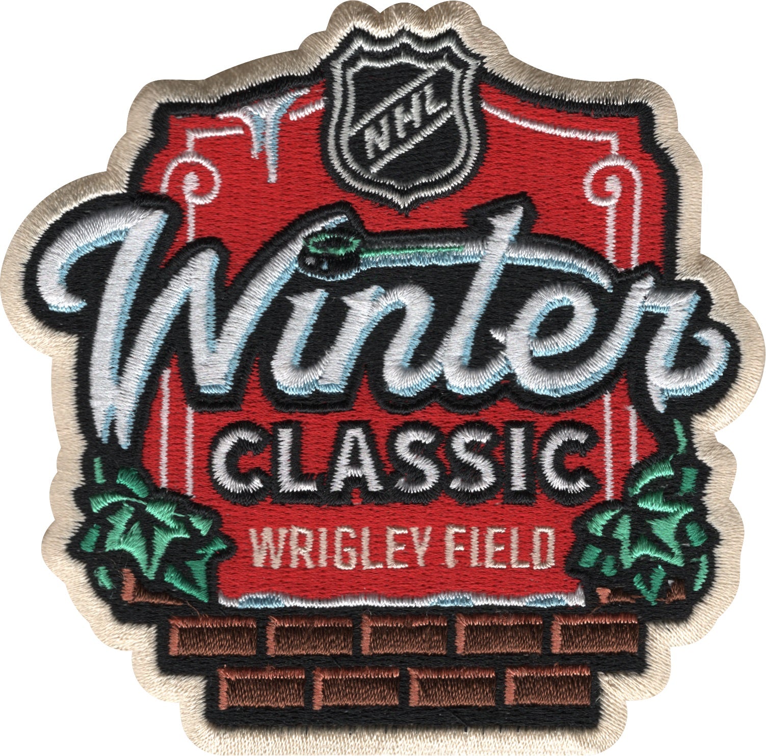 ST. LOUIS BLUES NATIONAL EMBLEM 2024 WINTER CLASSIC PATCH STL Authentics