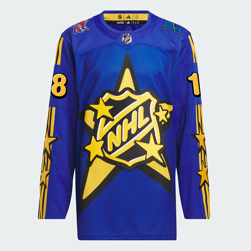 2024 NHL ALL STAR THOMAS 18 ADIDAS X DREW HOUSE AUTHENTIC JERSEY BL STL Authentics