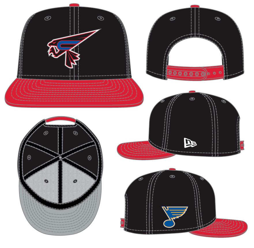 2023 CHESTERFIELD FALCONS NEW ERA YOUTH HAT – STL Authentics