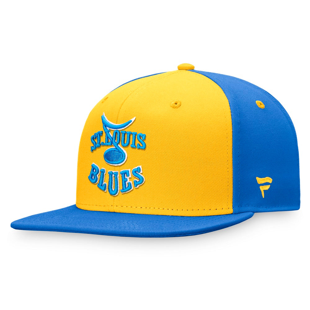  St. Louis Blues Solid Blue Vintage Deadstock Snapback Hat/Cap  : Sports Fan Baseball Caps : Sports & Outdoors