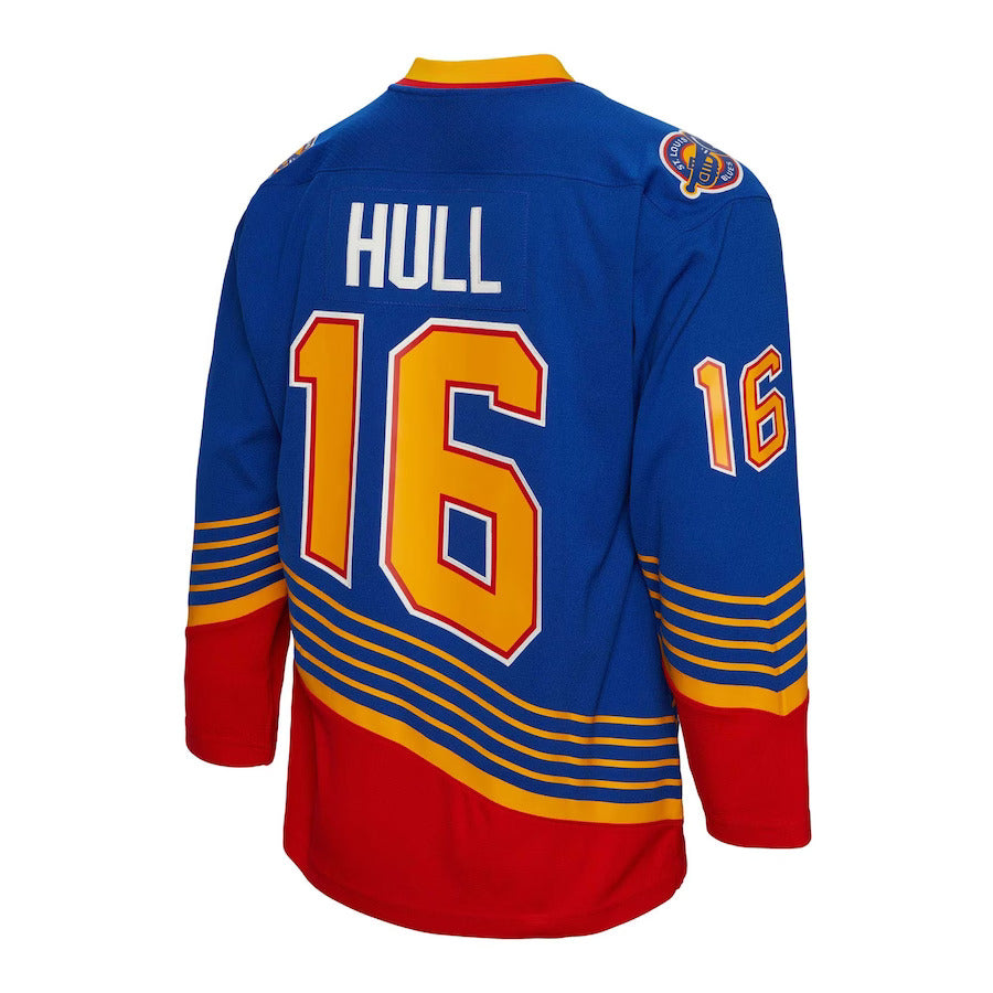 90's Brett Hull St. Louis Blues Starter NHL Jersey Size Large – Rare VNTG