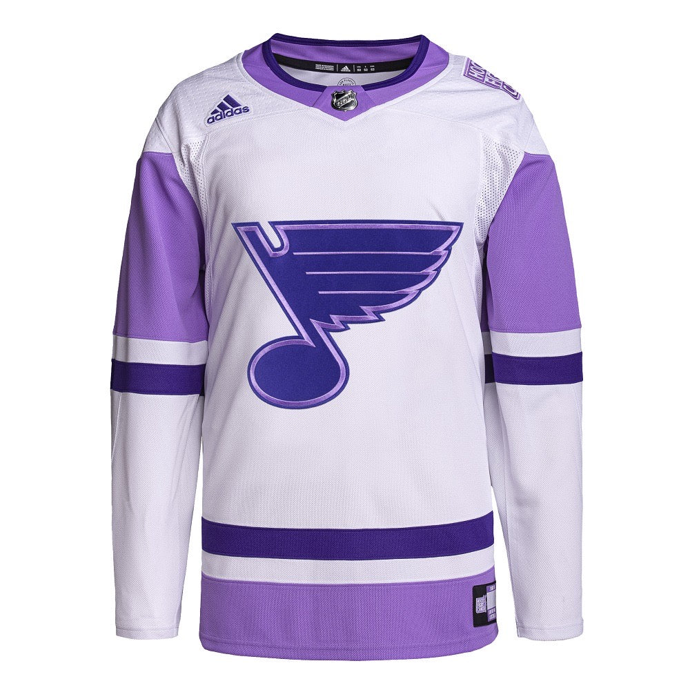 ST. LOUIS BLUES OUTERSTUFF YOUTH AWAY PREMIER JERSEY - WHITE – STL  Authentics