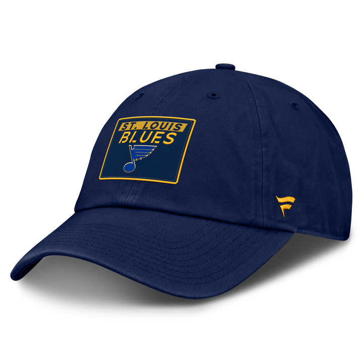 ST. LOUIS BLUES FANATICS MENS AUTHENTIC PRO RINK PRIME STRAPBACK