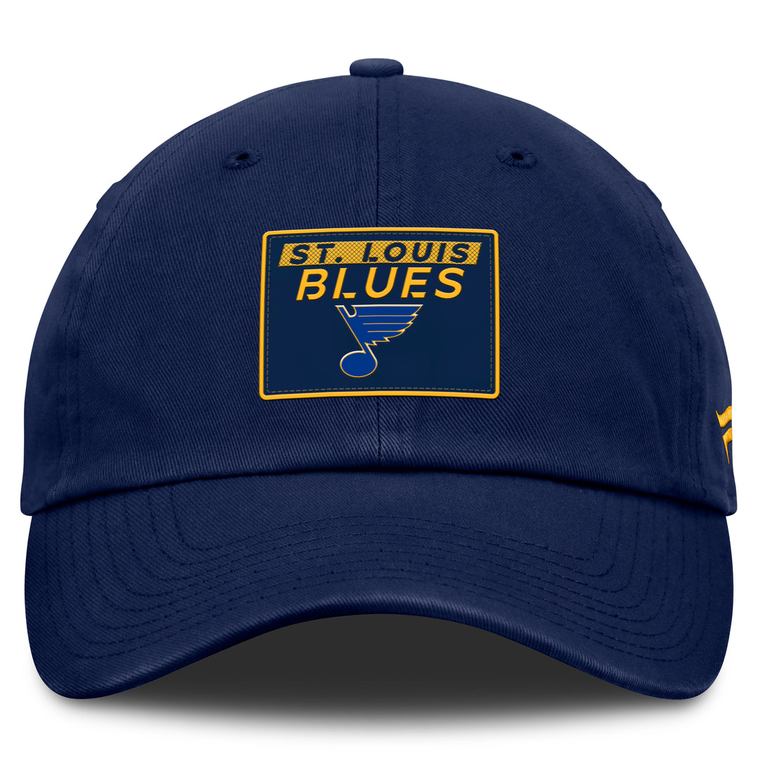 ST. LOUIS BLUES FANATICS MENS AUTHENTIC PRO RINK PRIME STRAPBACK