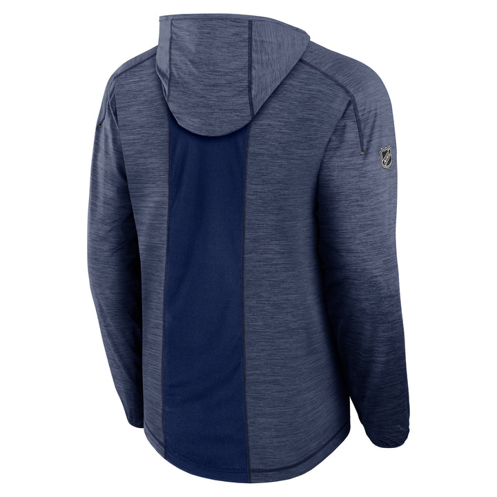 ST. LOUIS BLUES AUTHENTIC PRO HEATHERED HOODIE