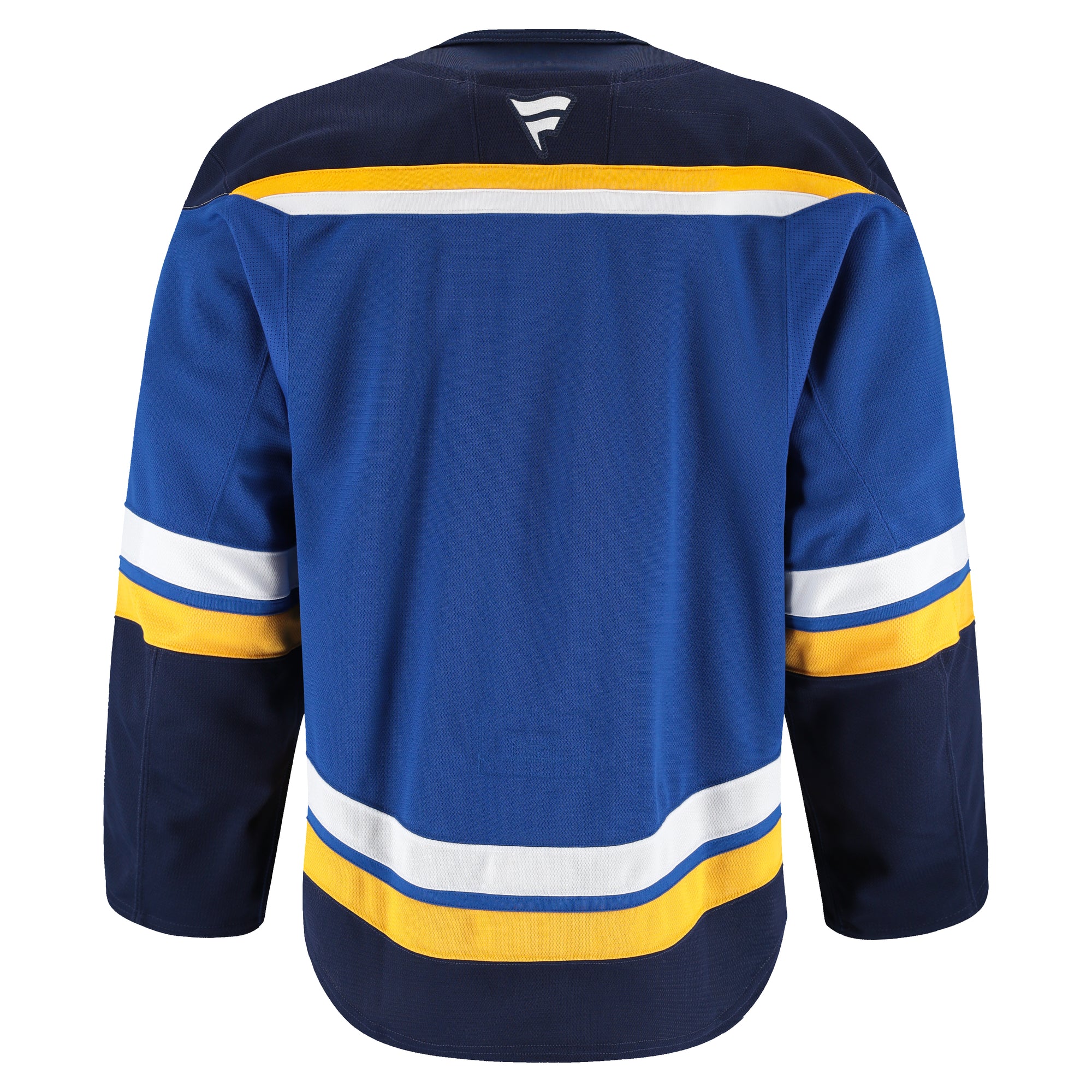 ST. LOUIS BLUES FANATICS ON ICE AUTHENTIC PRO HOME JERSEY STL Authentics