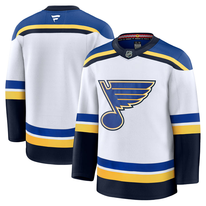 ST. LOUIS BLUES FANATICS PREMIUM ROAD JERSEY Jersey Fanatics   