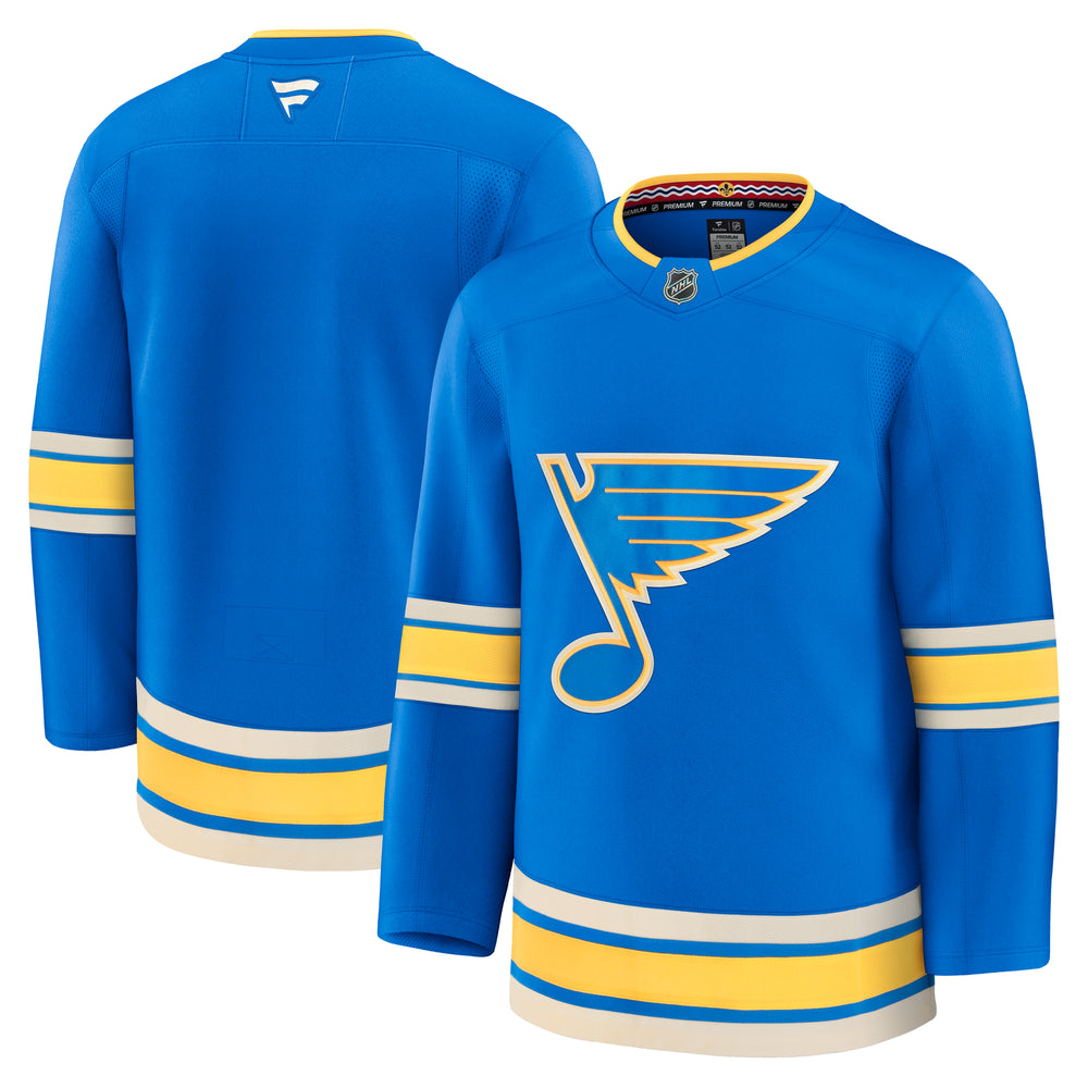 ST. LOUIS BLUES FANATICS PREMIUM HERITAGE JERSEY Jersey Fanatics   