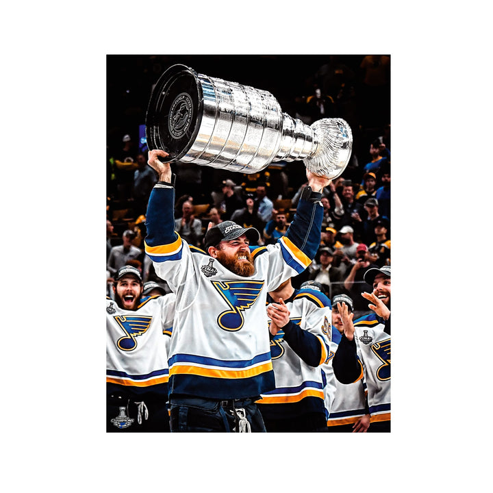 St. Louis Blues: Ryan O'Reilly 2019 Stanley Cup Champions Mural        - Officially Licensed NHL Removable Wall   Adhesive Decal