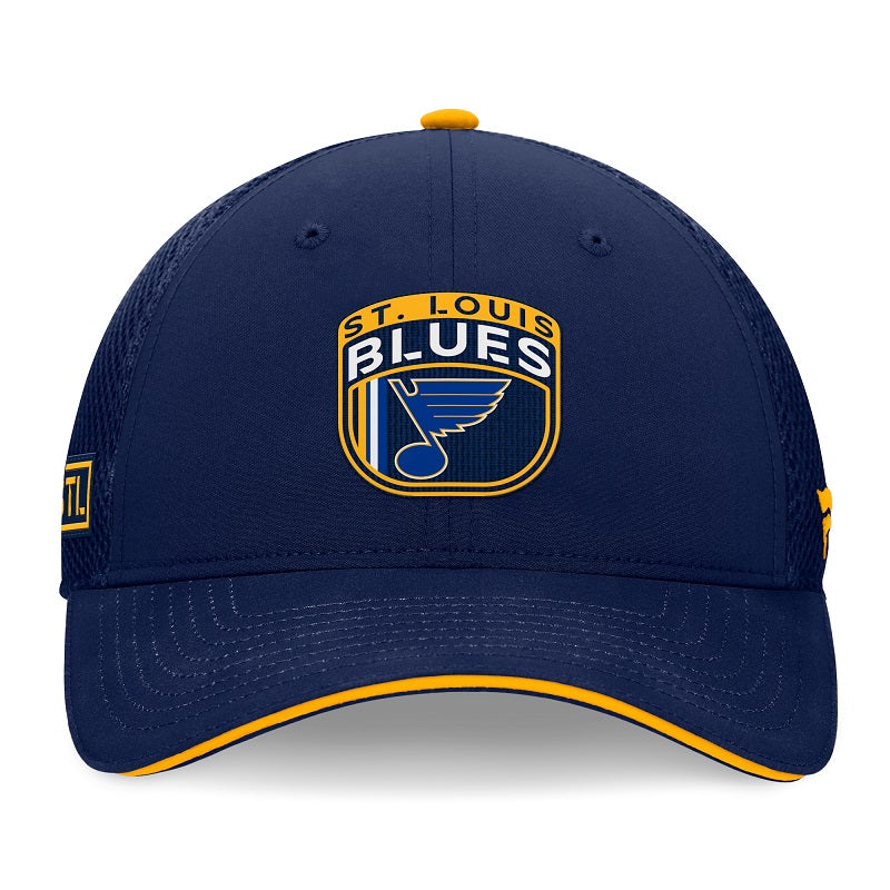 2024 ST. LOUIS BLUES FANATICS OFFICIAL DRAFT SNAPBACK HAT Hat Fanatics   