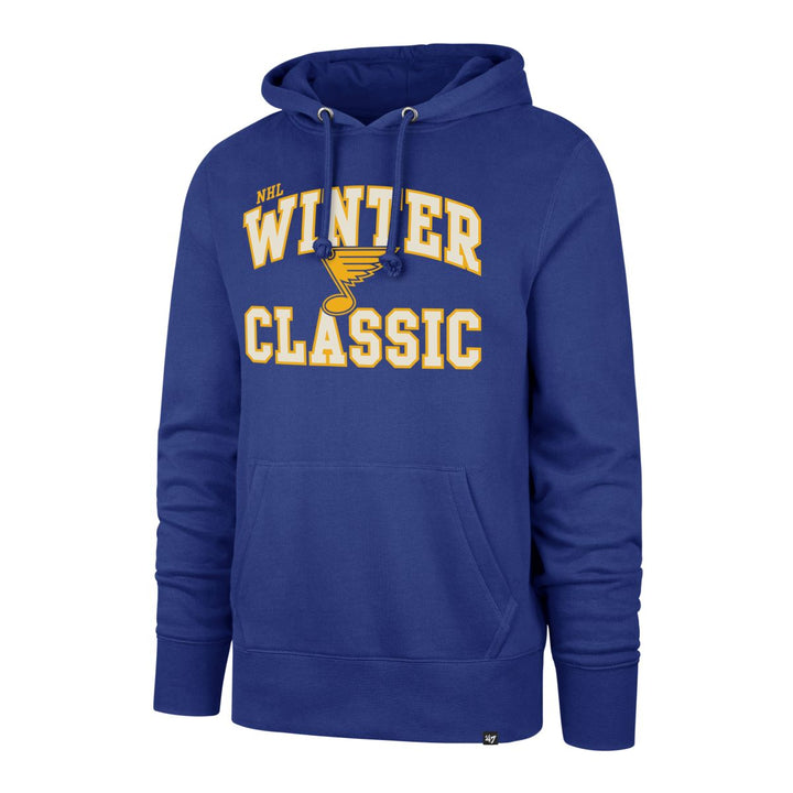 ST. LOUIS BLUES '47 WINTER CLASSIC HEADLINE HOODIE - ROYAL Hoodie '47 Brand   