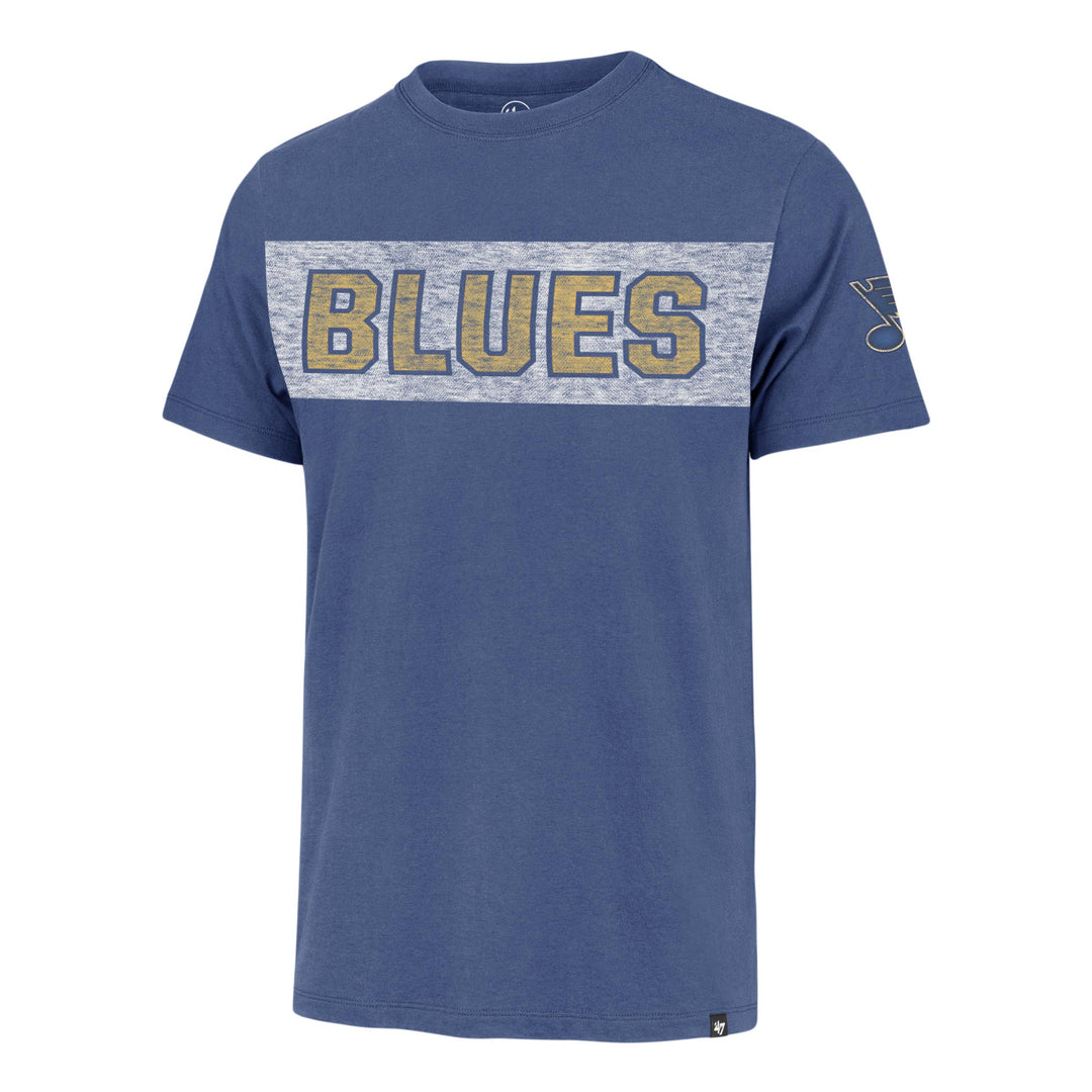 Men's Majestic Blue St. Louis Blues Poke Check T-Shirt