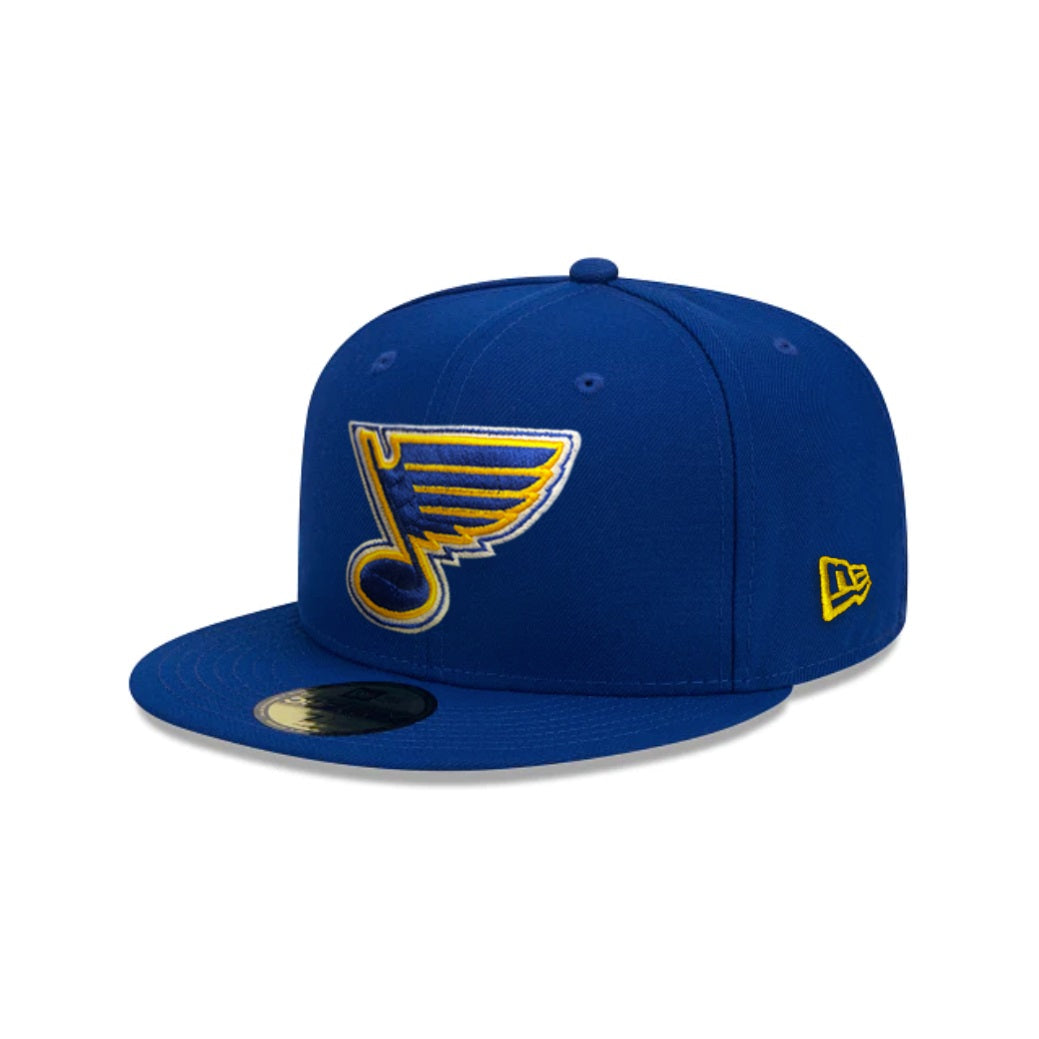 ST. LOUIS BLUES NEW ERA 5950 ROYAL FITTED HAT Hat New Era