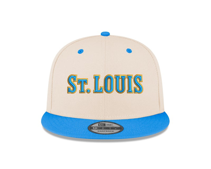 ST. LOUIS BLUES NEW ERA 9FIFTY WINTER CLASSIC SNAPBACK HAT - WHITE Hat New Era   