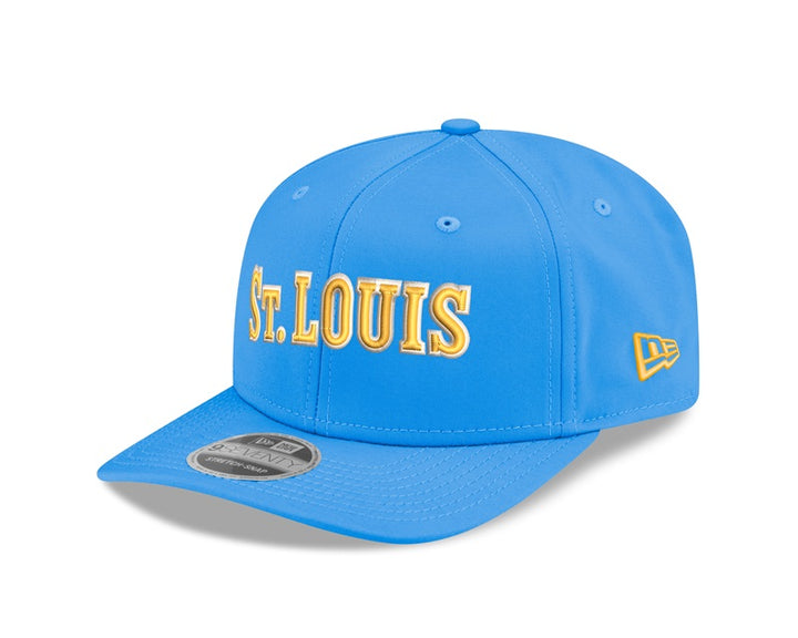 ST. LOUIS BLUES NEW ERA 9SEVENTY WINTER CLASSIC SNAPBACK HAT - AIR FORCE BLUE Hat New Era