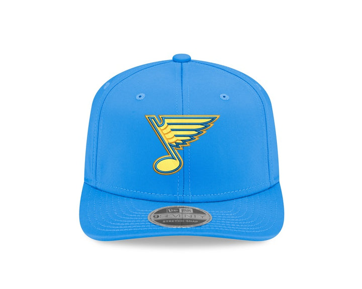 ST. LOUIS BLUES NEW ERA 9SEVENTY WINTER CLASSIC NOTE SNAPBACK HAT - AIR FORCE BLUE Hat New Era