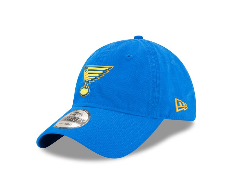 ST. LOUIS BLUES NEW ERA 9TWENTY WINTER CLASSIC NOTE STRAPBACK - AIR FORCE BLUE Hat New Era   