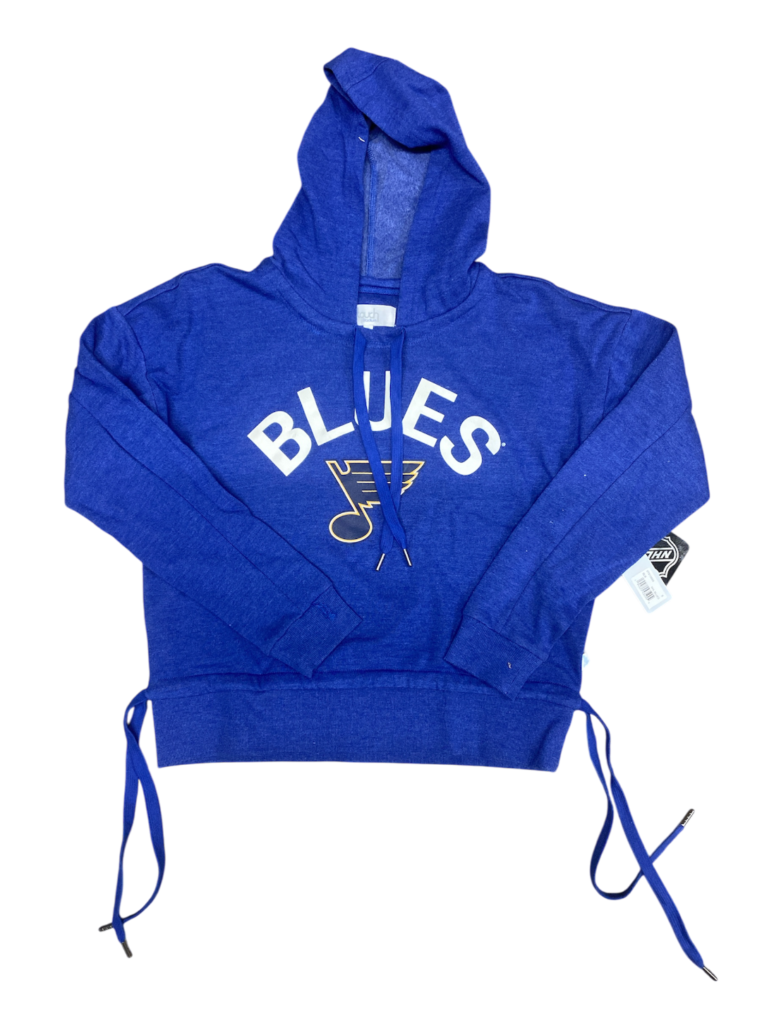 ST. LOUIS BLUES G-III LADIES SUPERSTAR HOODIE - ROYAL Outerwear G-III   