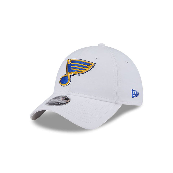 ST. LOUIS BLUES NEW ERA 9TWENTY NOTE RIPSTOP CLIPBACK- WHITE Hat New Era