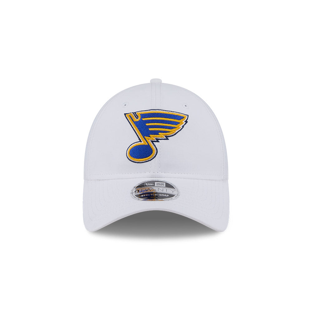 ST. LOUIS BLUES NEW ERA 9TWENTY NOTE RIPSTOP CLIPBACK- WHITE Hat New Era