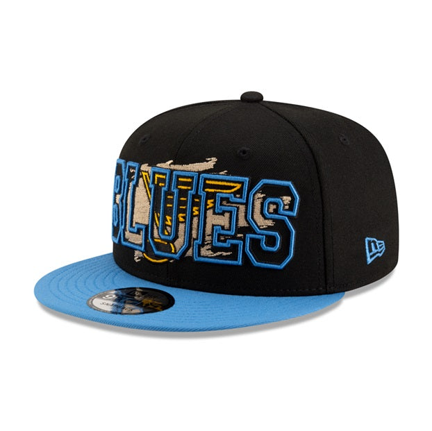 ST. LOUIS BLUES NEW ERA 9FIFTY BLUES FORCE SNAPBACK HAT - AIR FORCE BLUE Hat New Era