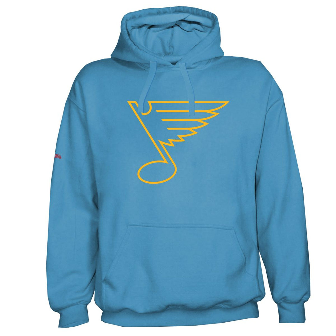 ST. LOUIS BLUES STITCHES EVENT NOTE HOODIE - AIR FORCE BLUE Hoodie 108 Stitches