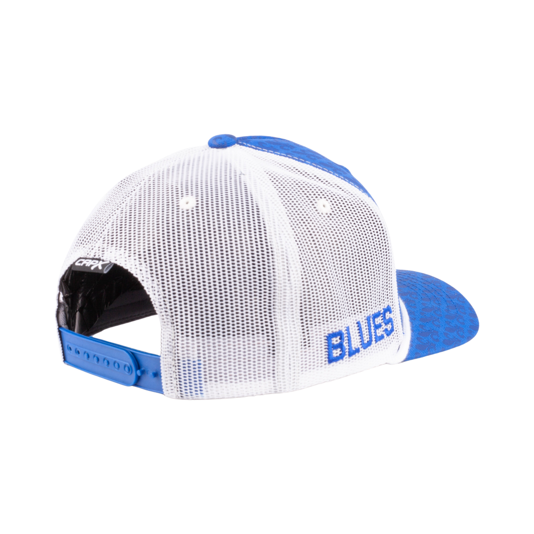 ST. LOUIS BLUES CAPX ASL TRUMPET SNAPBACK - ROYAL/WHITE Hat CapX