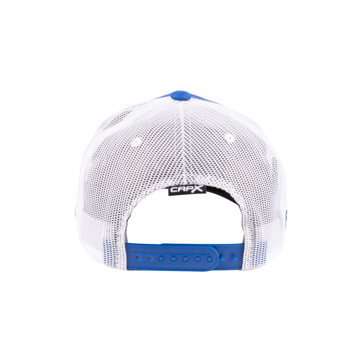 ST. LOUIS BLUES CAPX ASL TRUMPET SNAPBACK - ROYAL/WHITE Hat CapX