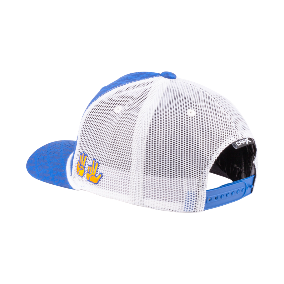 ST. LOUIS BLUES CAPX ASL TRUMPET SNAPBACK - ROYAL/WHITE Hat CapX