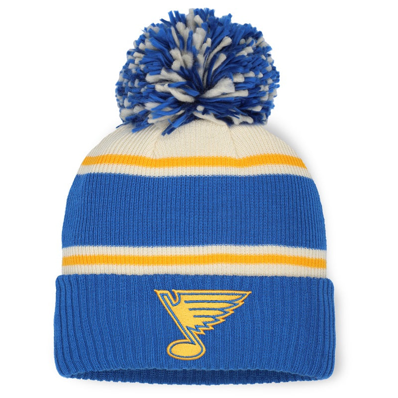 ST. LOUIS BLUES FANATICS WINTER CLASSIC PATCH POM KNIT - MULTI KNITS Fanatics   