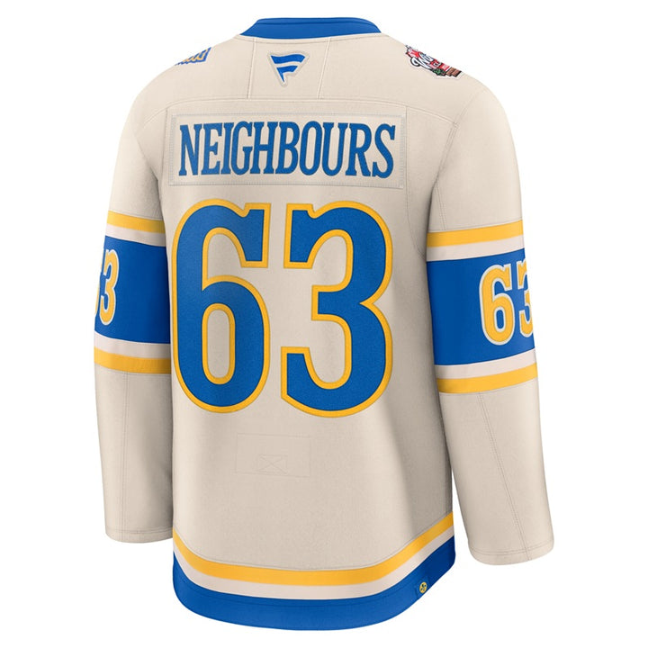 ST. LOUIS BLUES FANATICS PREMIUM NEIGHBOURS WINTER CLASSIC JERSEY - BEIGE Fanatics