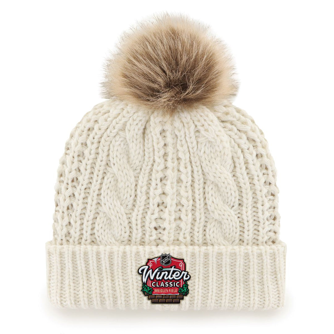 ST. LOUIS BLUES '47 WINTER CLASSIC MEEKO POM KNIT - WHITE Knit '47 Brand