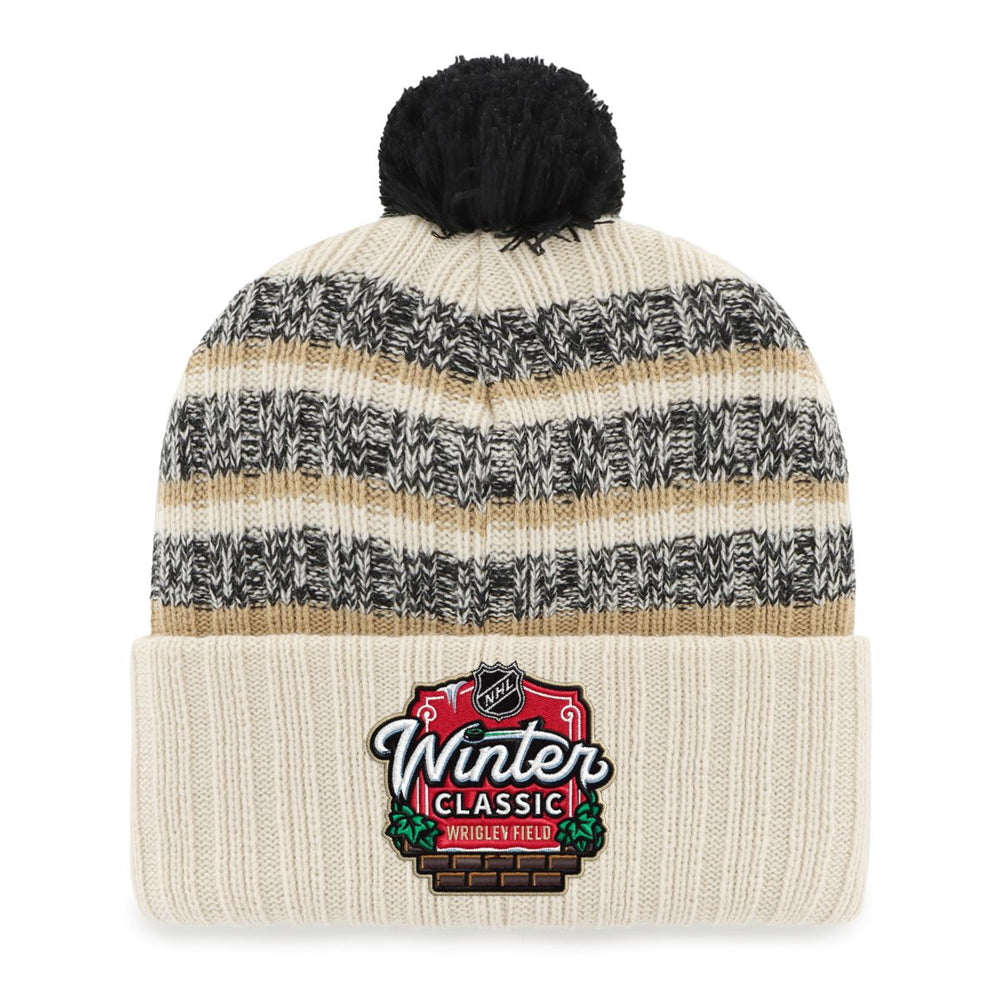 ST. LOUIS BLUES '47 WINTER CLASSIC TAVERN POM KNIT - NATURAL Knit '47 Brand