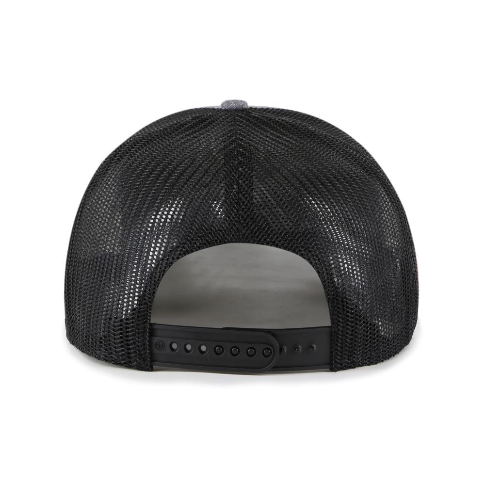 ST. LOUIS BLUES '47 TONAL NOTE CARBON MESH SNAPBACK - GREY/BLACK Hats '47 Brand   