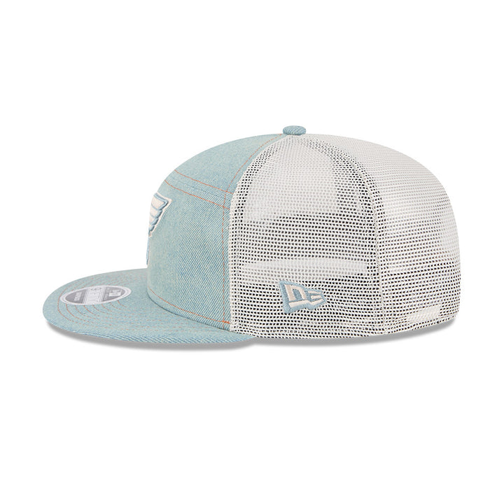 ST. LOUIS BLUES NEW ERA 9FIFTY DENIM NOTE MESH SNAPBACK - DENIM Hat New Era