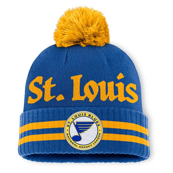 ST. LOUIS BLUES FANATICS BLIND SIDE KNIT Knit Fanatics   