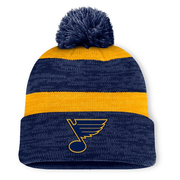 ST. LOUIS BLUES FANATICS FUNDAMENTAL RED LINE KNIT Hat Fanatics   