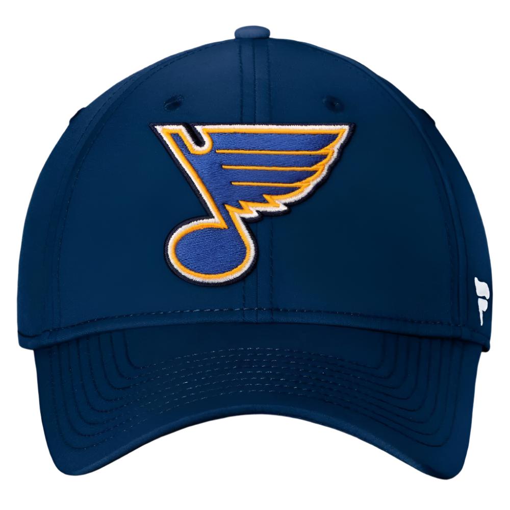 ST. LOUIS BLUES FANATICS MENS CORE NOTE FLEX FIT - NAVY Hat Fanatics   