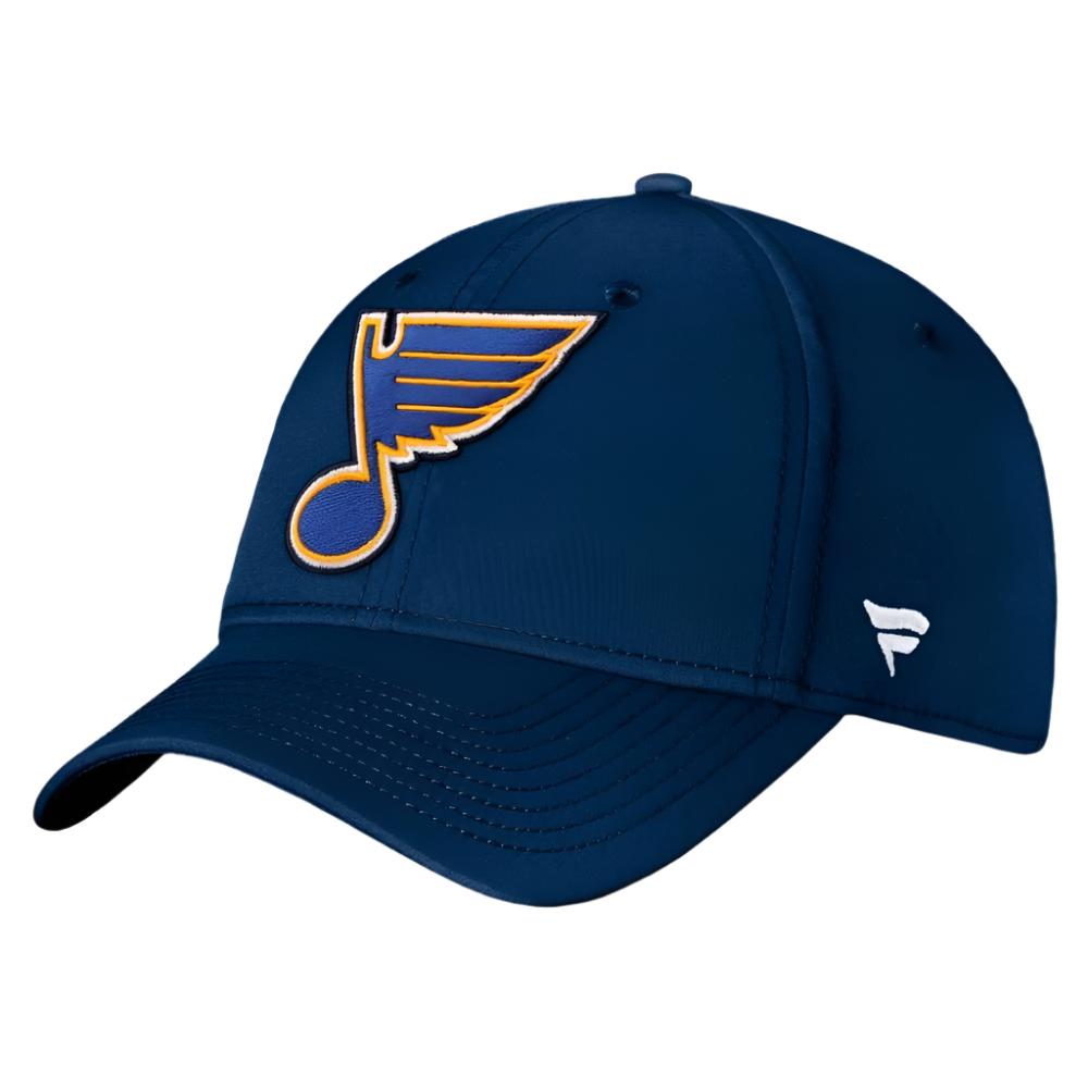 ST. LOUIS BLUES FANATICS MENS CORE NOTE FLEX FIT - NAVY Hat Fanatics   