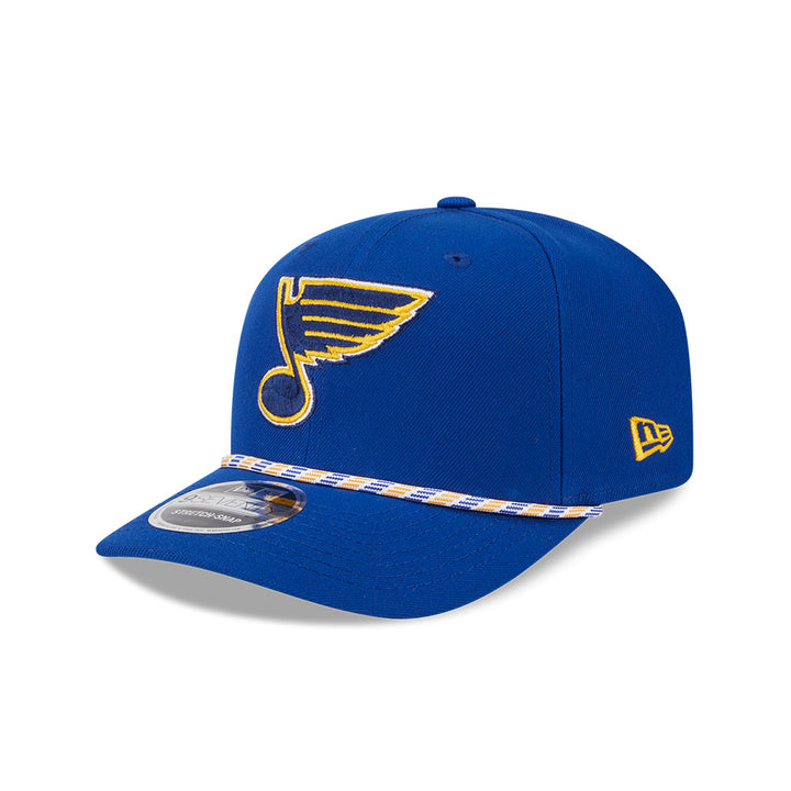 ST. LOUIS BLUES NEW ERA 9SEVENTY NOTE ROPE SNAPBACK - ROYAL Hat New Era