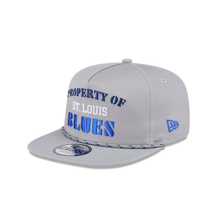 ST. LOUIS BLUES NEW ERA GOLFER PROPERTY OF SNAPBACK - GRAY Hat New Era