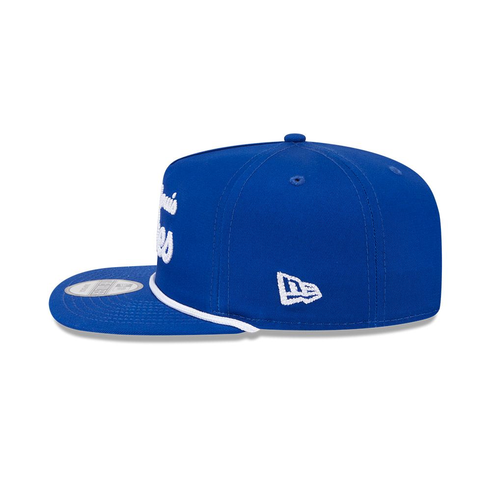 ST. LOUIS BLUES NEW ERA GOLFER STITCH ROPE SNAPBACK - ROYAL Hat New Era