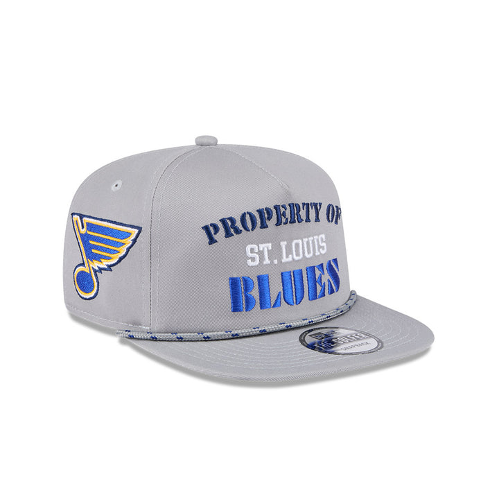 ST. LOUIS BLUES NEW ERA GOLFER PROPERTY OF SNAPBACK - GRAY Hat New Era