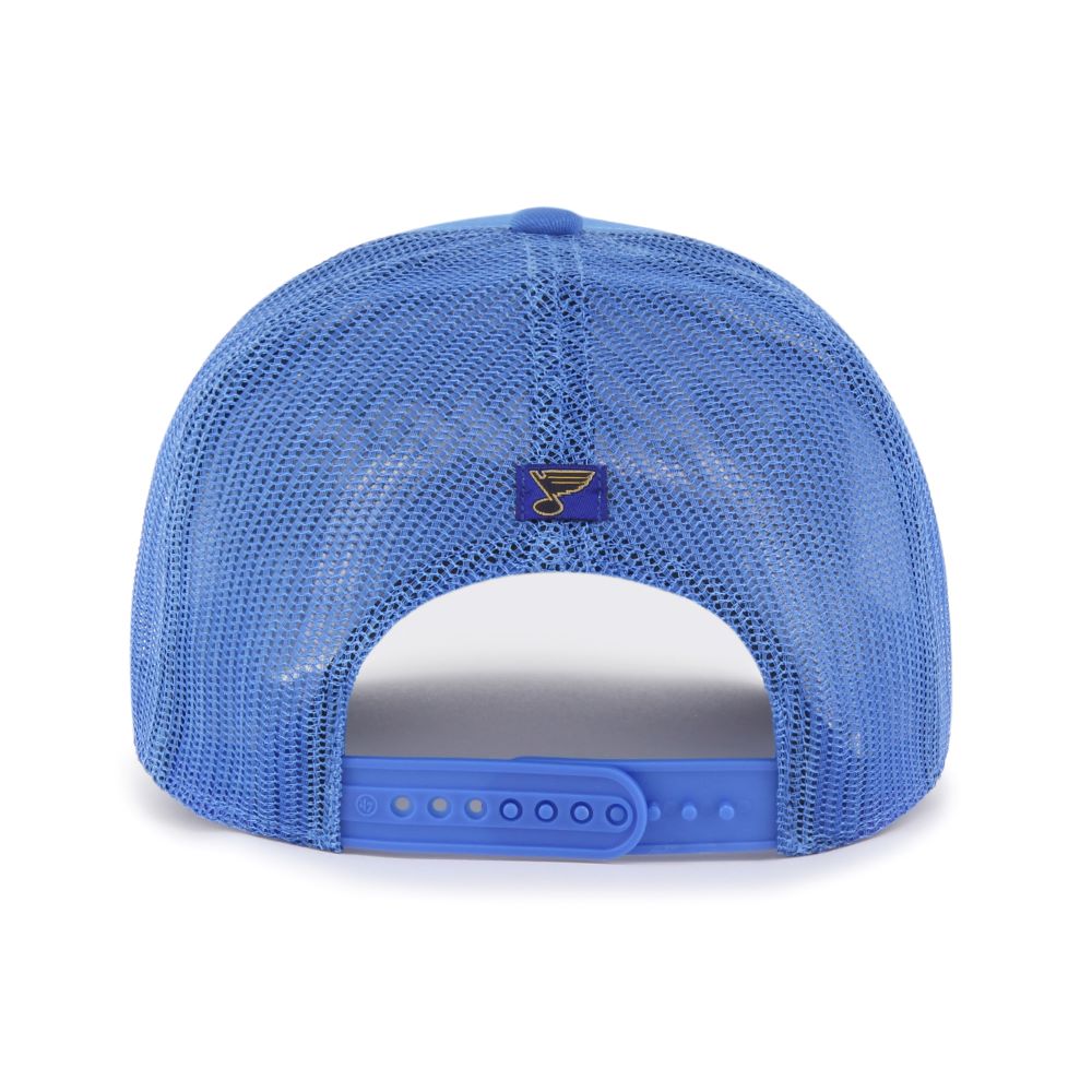 ST. LOUIS BLUES '47 GARNER MESH SNAPBACK - BLUE Hats '47 Brand   