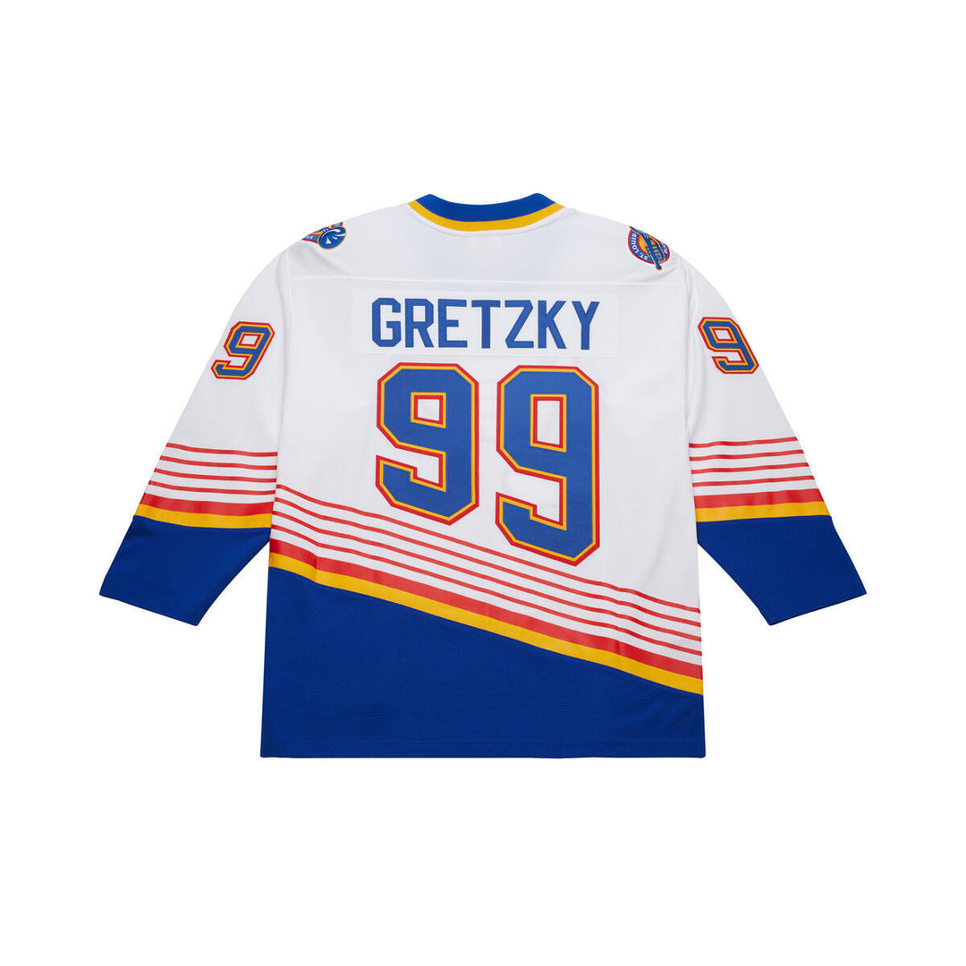 ST. LOUIS BLUES GRETZKY POWER PLAY JERSEY - WHITE Jersey Mitchell & Ness