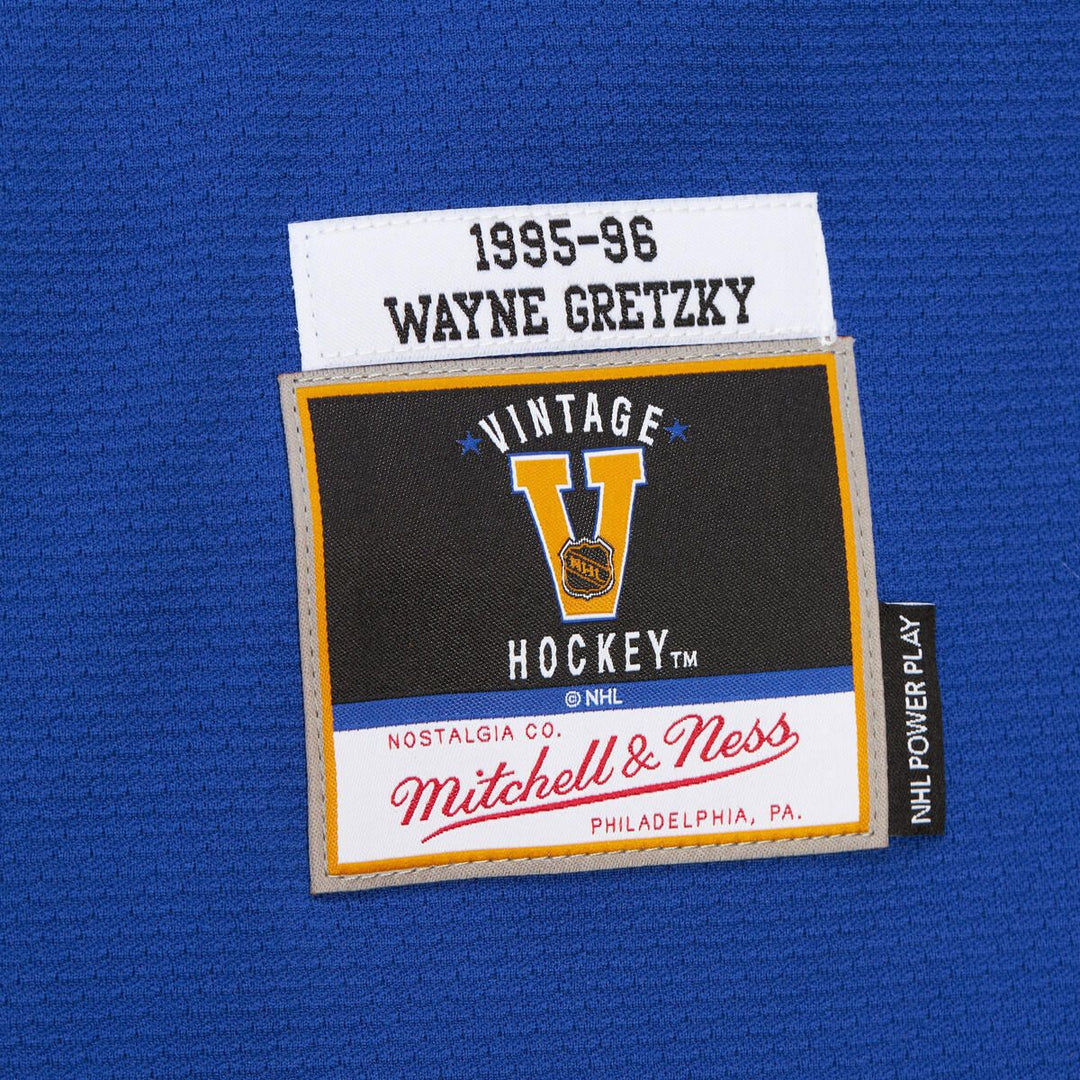 ST. LOUIS BLUES GRETZKY POWER PLAY JERSEY - WHITE Jersey Mitchell & Ness