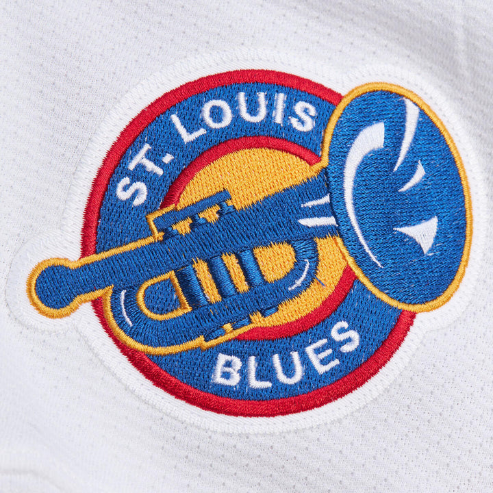 ST. LOUIS BLUES GRETZKY POWER PLAY JERSEY - WHITE Jersey Mitchell & Ness