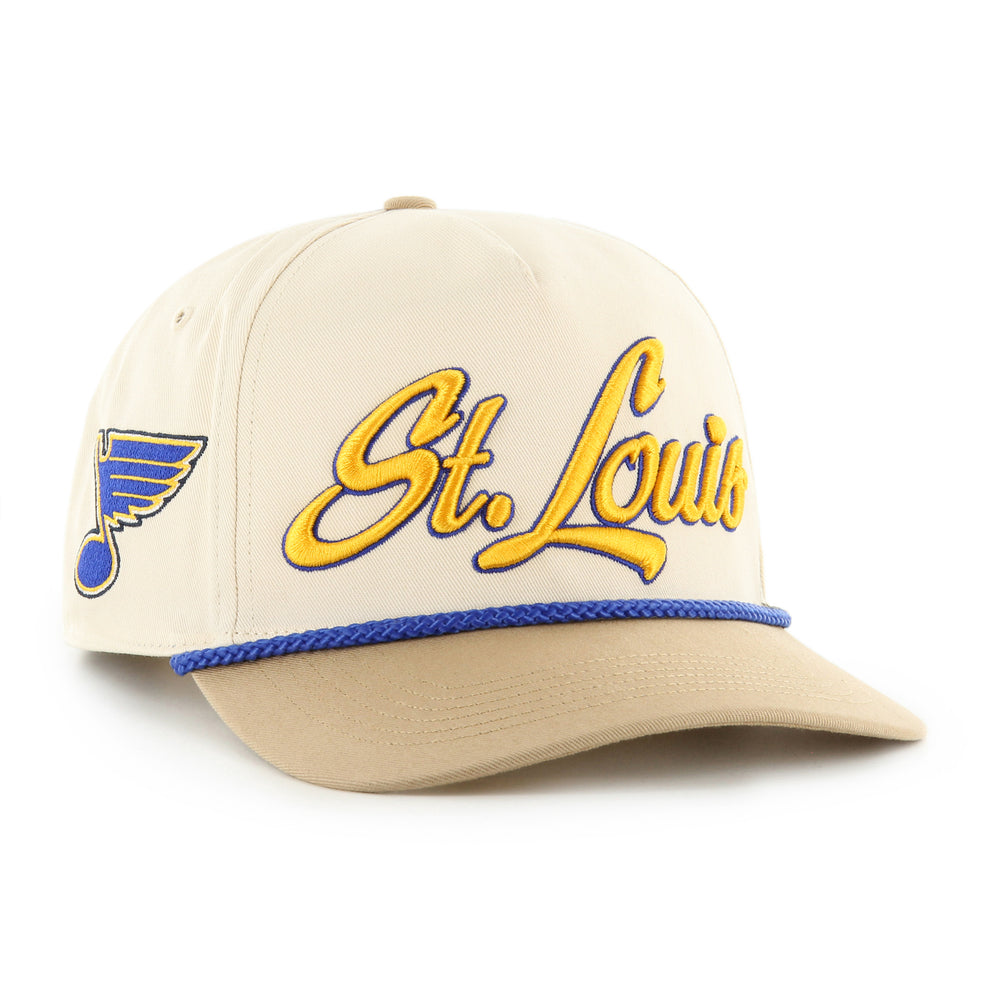 St. Louis Blues '47 Wycliff Contender Flex Hat - Charcoal