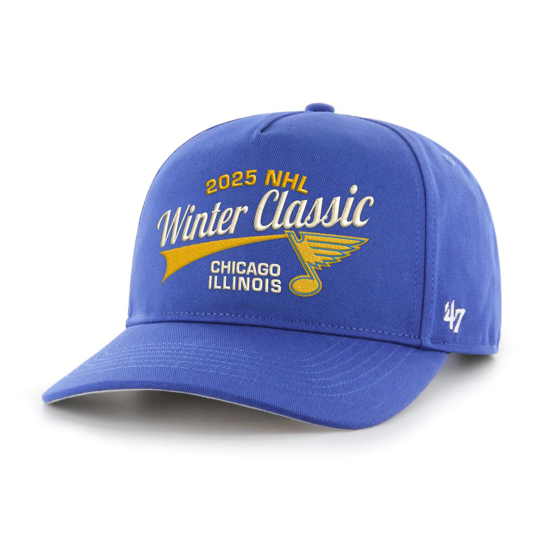 ST. LOUIS BLUES '47  WINTER CLASSIC HITCH SNAPBACK - AIR FORCE BLUE Hat '47 Brand   